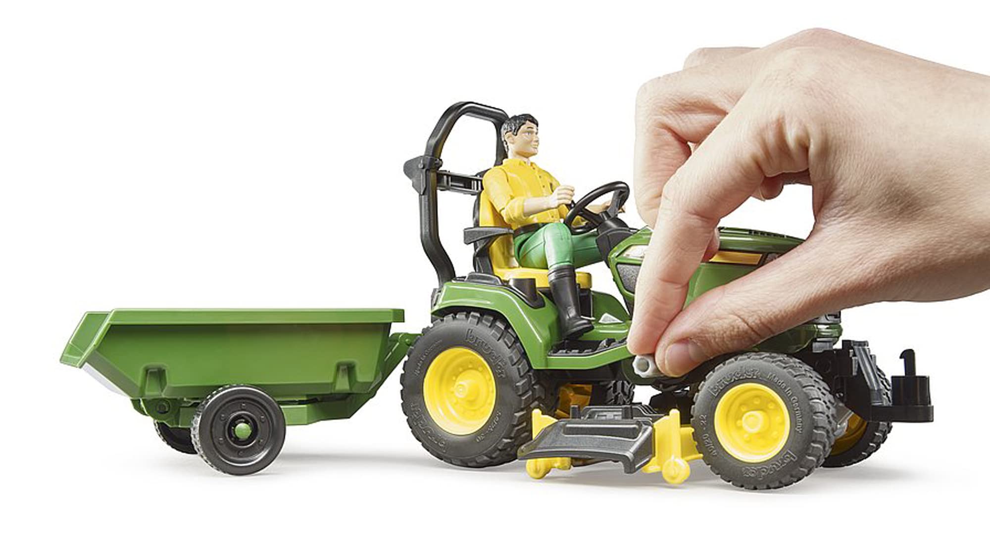 bruder-bworld-john-deere-rasentraktor-mit-anh-nger-g-rtner image 6