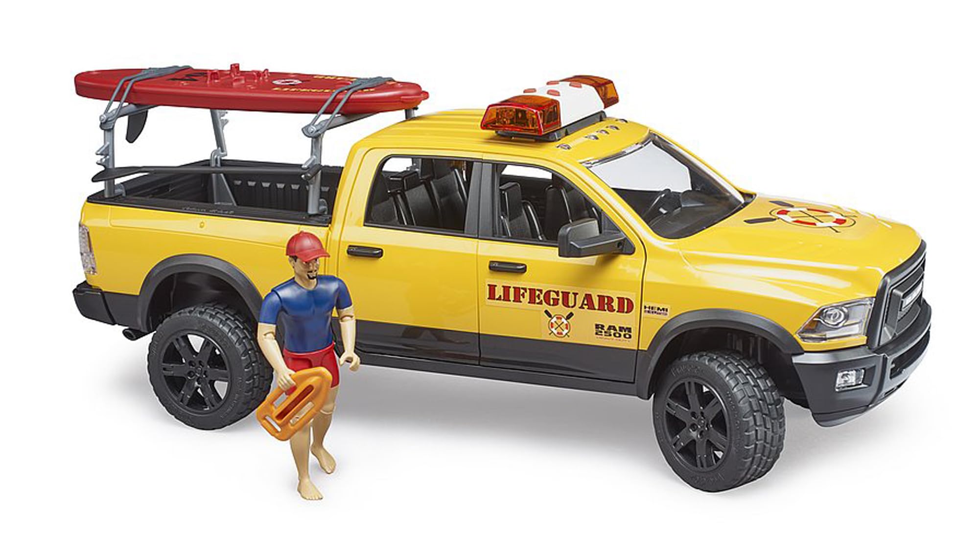 bruder-profi-ram-2500-power-wagon-life-guard-02506-mit-figur image 2