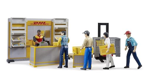 bruder-bworld-62251-dhl-paketshop-spielset-mit-mitarbeiter image 8