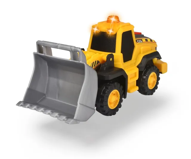 dickie-toys-go-real-radlader-spielzeugauto-gelb-16cm image 1