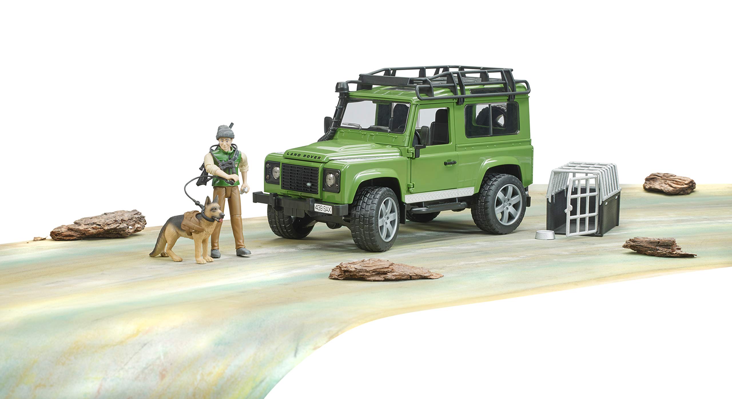 bruder-profi-02587-land-rover-defender-gel-ndewagen-1-16-mit-f-rster image 7
