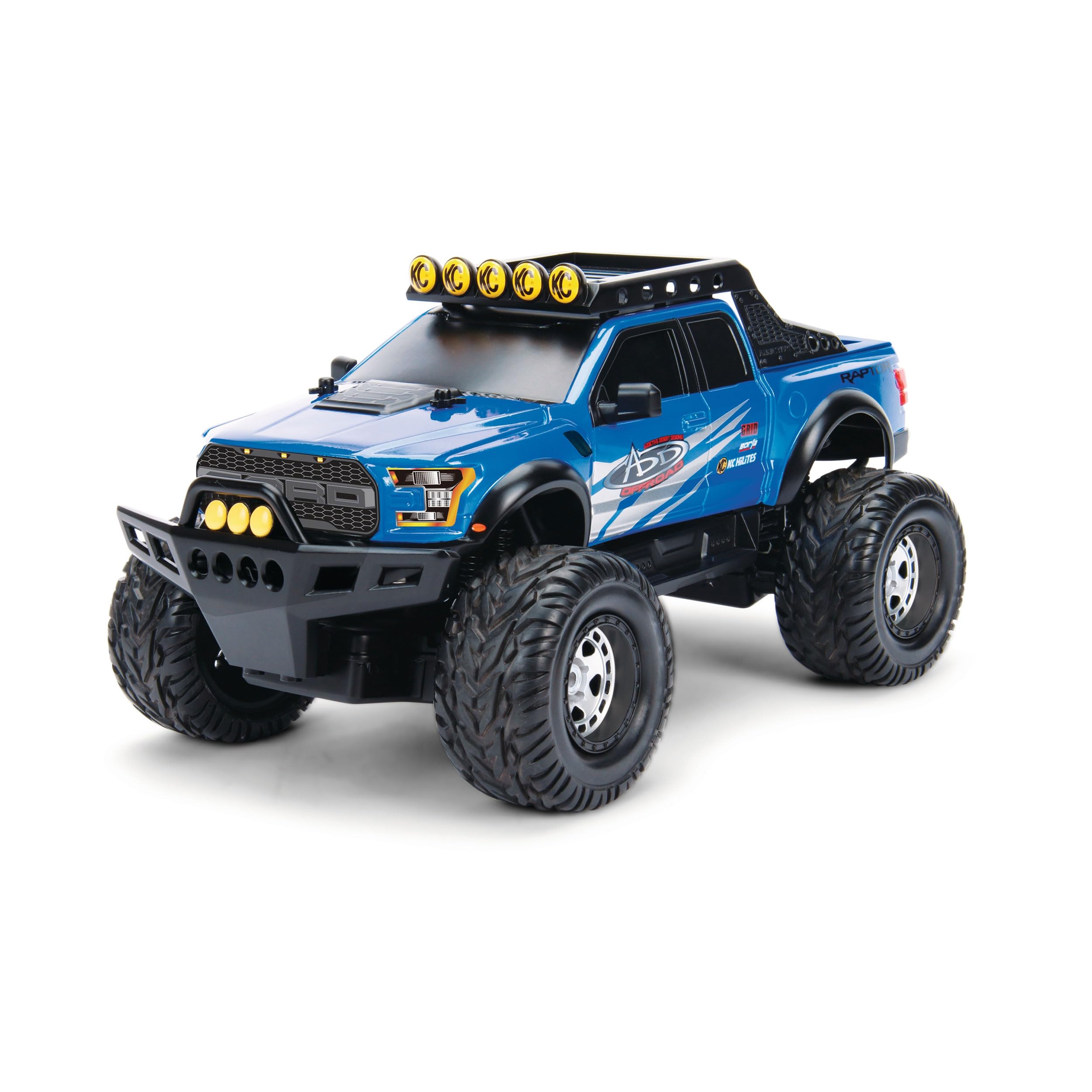 dickie-go-crazy-ford-f-150-raptor-4x4-rc-auto-29-cm-mit-turbo image 1