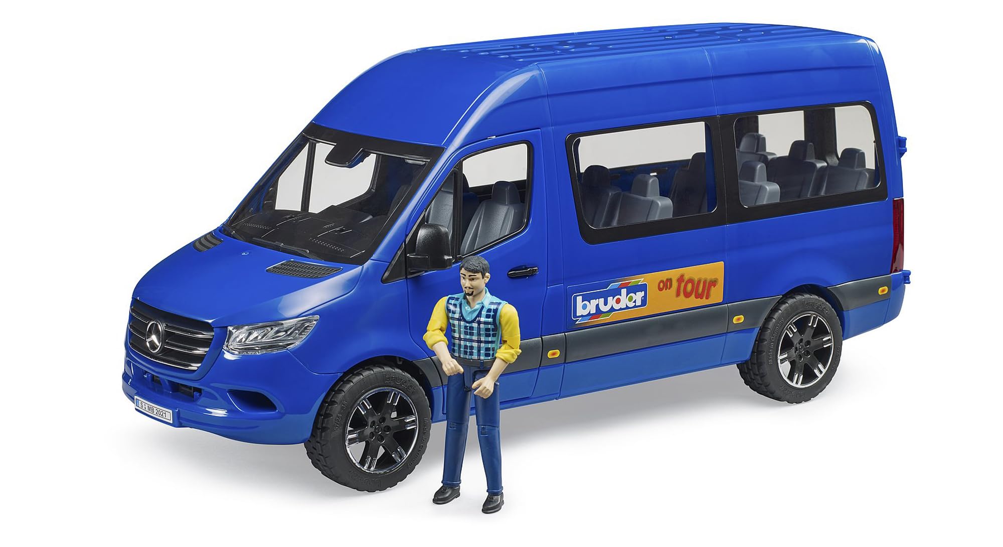 bruder-profi-series-02681-mb-sprinter-transfer-spielzeugbus image 1