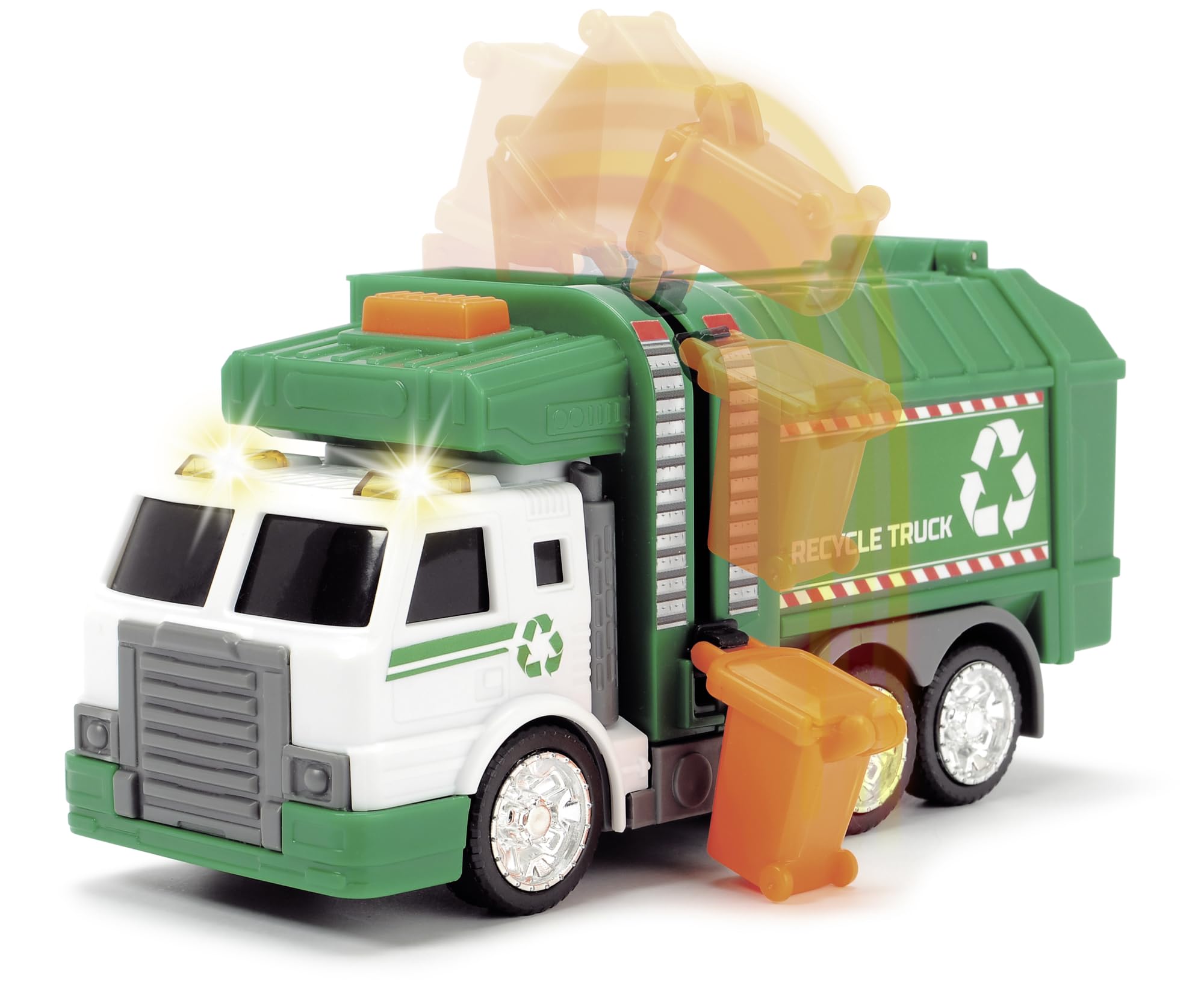 dickie-go-real-recycling-truck-m-llwagen-spielzeug-gr-n image 5
