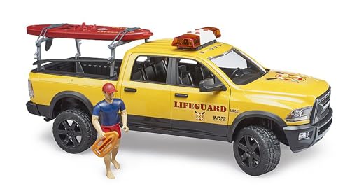bruder-profi-ram-2500-power-wagon-life-guard-02506-mit-figur image 7