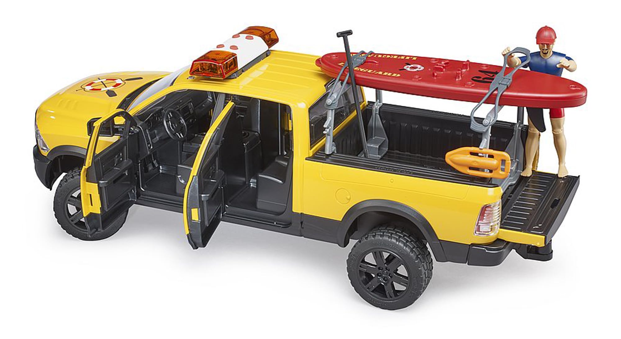 bruder-profi-ram-2500-power-wagon-life-guard-02506-mit-figur image 4
