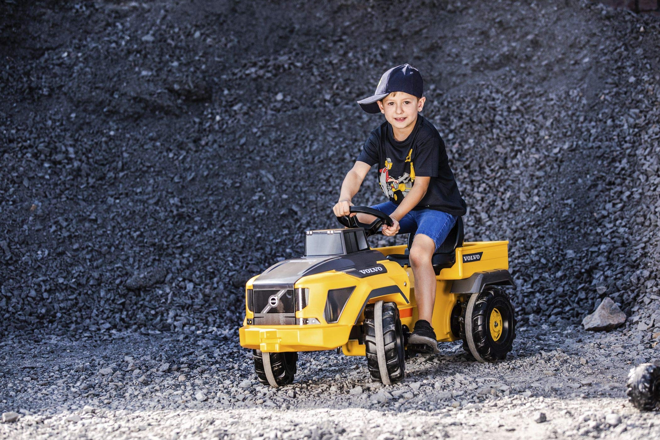 rolly-toys-rollyminitruck-volvo-dumper-trettraktor-881000 image 2