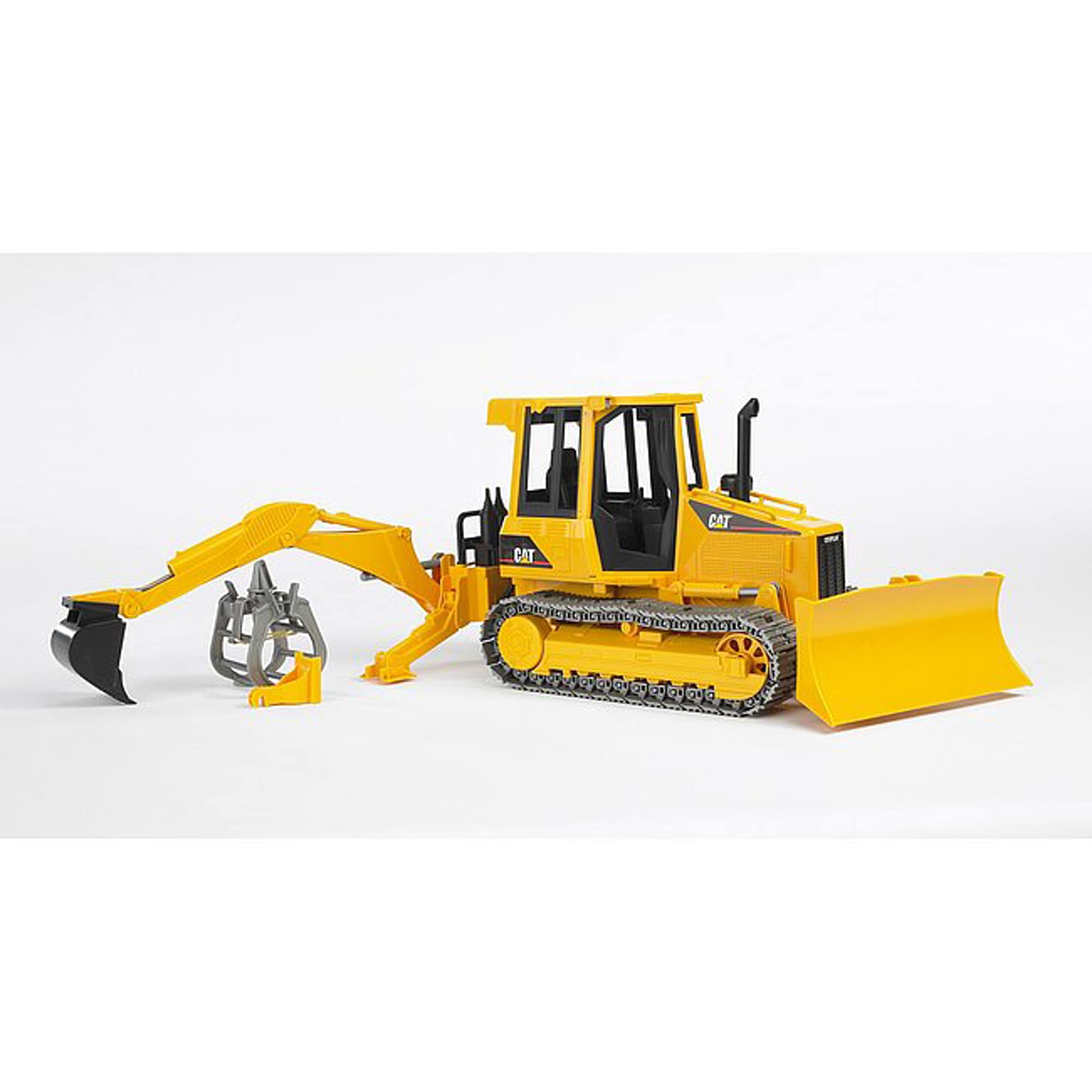 bruder-profi-02338-heckbagger-anbauger-t-mit-greifer-und-schaufel image 3