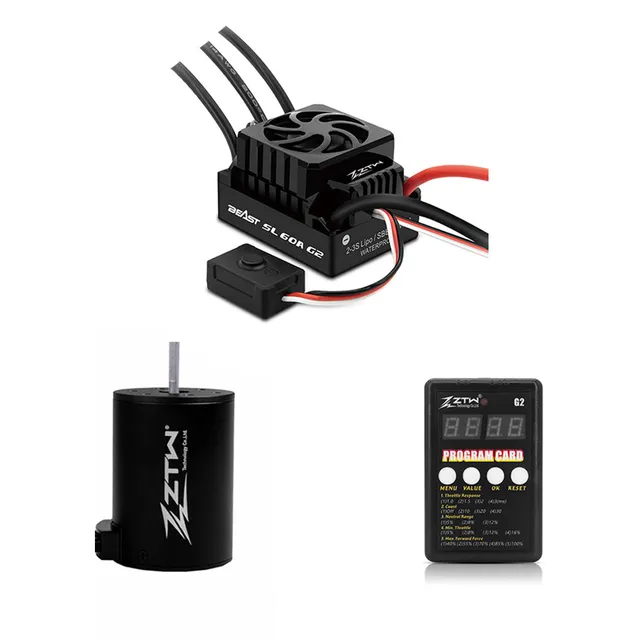 ztw-beast-g2-60a-brushless-combo-3650-2950kv-sensorless image 1