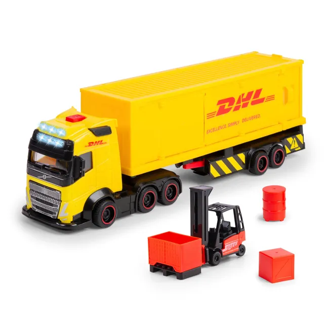 dickie-toys-go-real-volvo-dhl-truck-fh16-lkw-35-cm image 1
