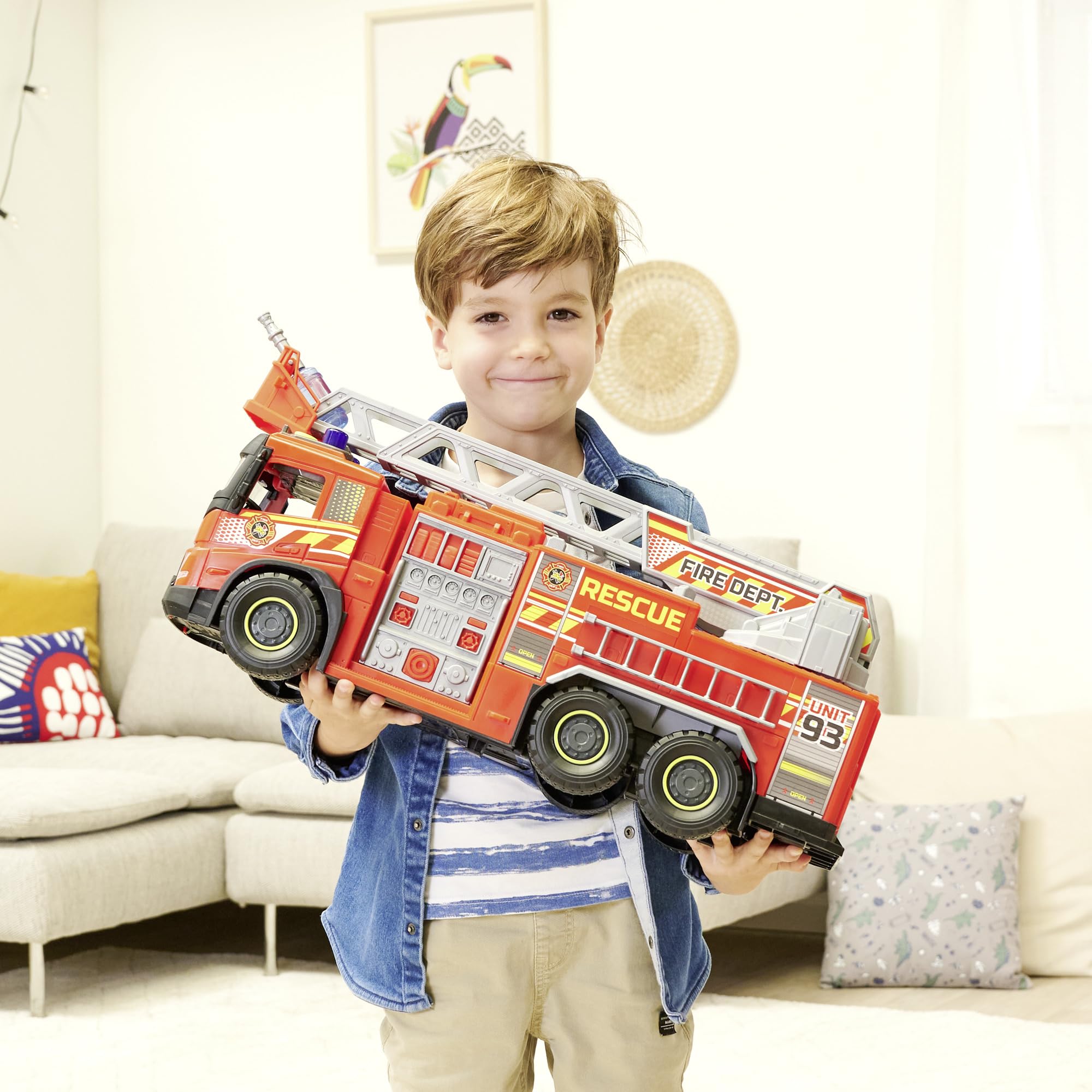 dickie-toys-sos-volvo-fmx-feuerwehrauto-57-cm-mit-leiter image 5
