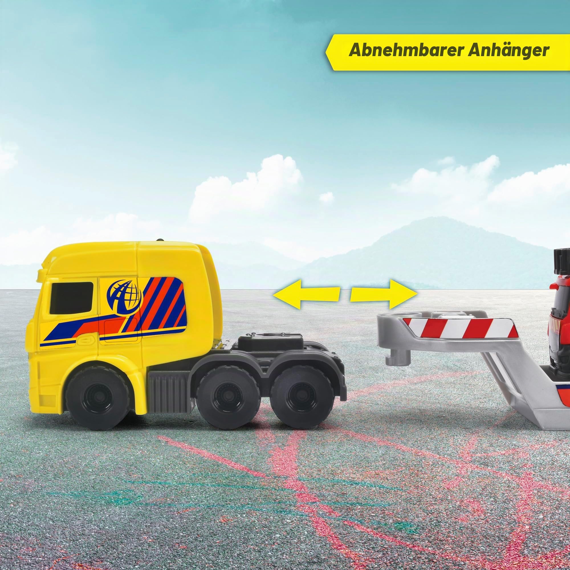 dickie-toys-sos-micro-rescue-truck-spielzeug-set-32-cm-mit-anh-nger image 5