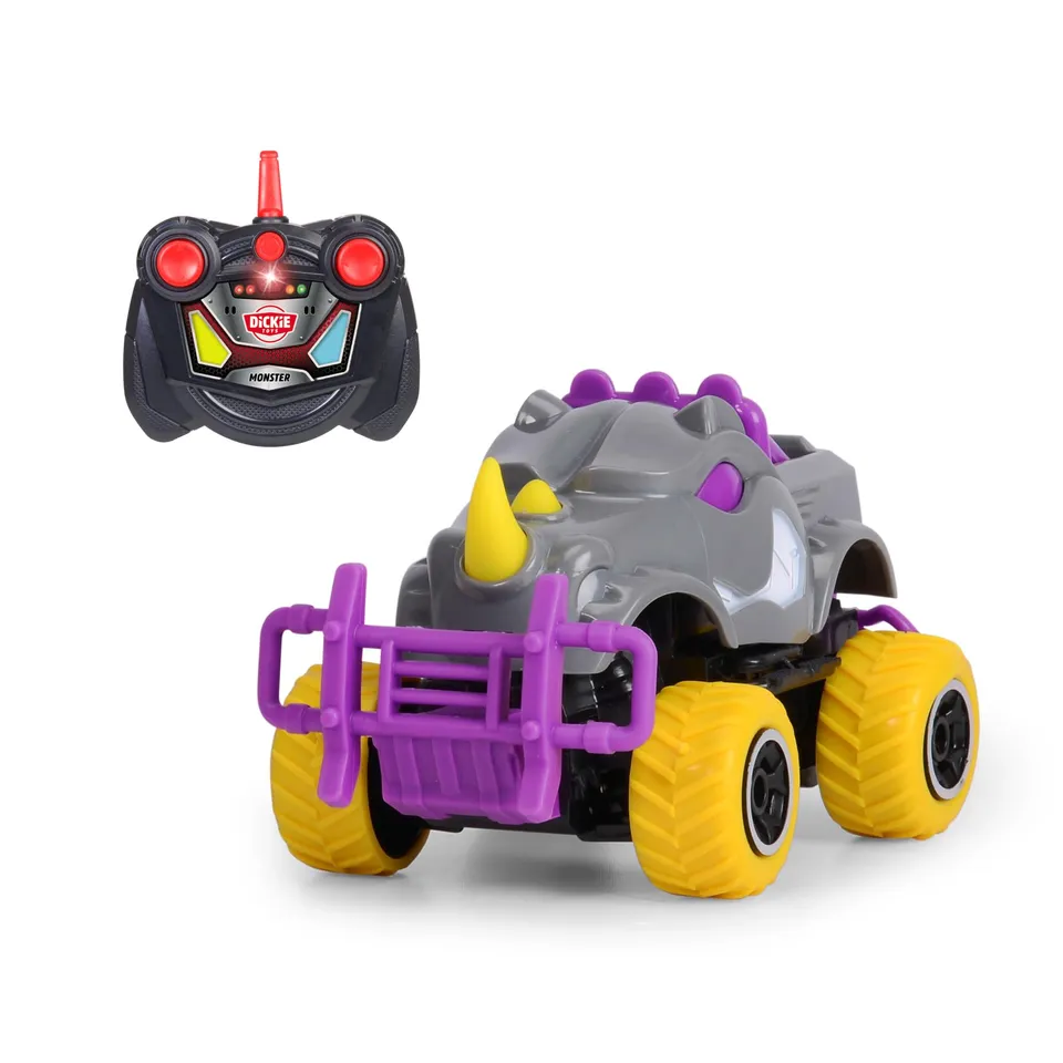 dickie-go-crazy-monster-rhino-rc-monstertruck-14-cm-8-km-h image 1