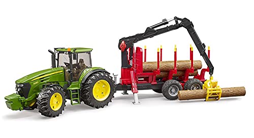 bruder-profi-03054-john-deere-7930-traktor-r-ckeanh-nger image 7