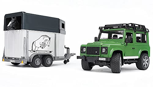 bruder-profi-land-rover-defender-02592-mit-pferdeanh-nger-pferd image 3