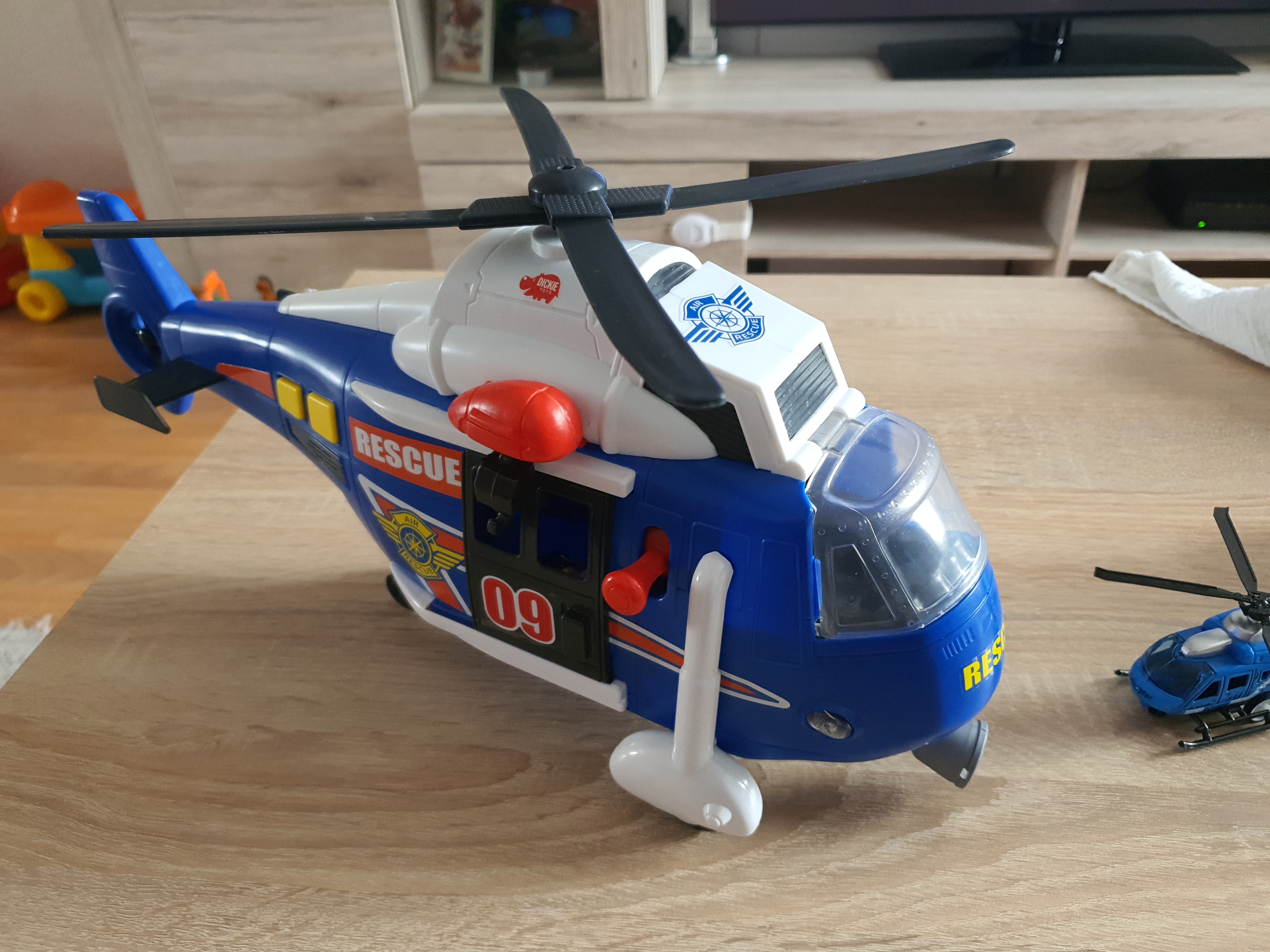 Rotor dreht