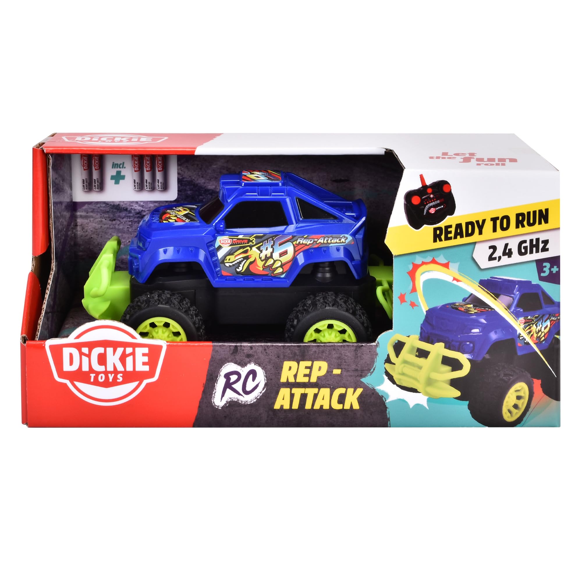 dickie-toys-go-crazy-rep-attack-rc-monstertruck-10-km-h-inkl-batterien image 7