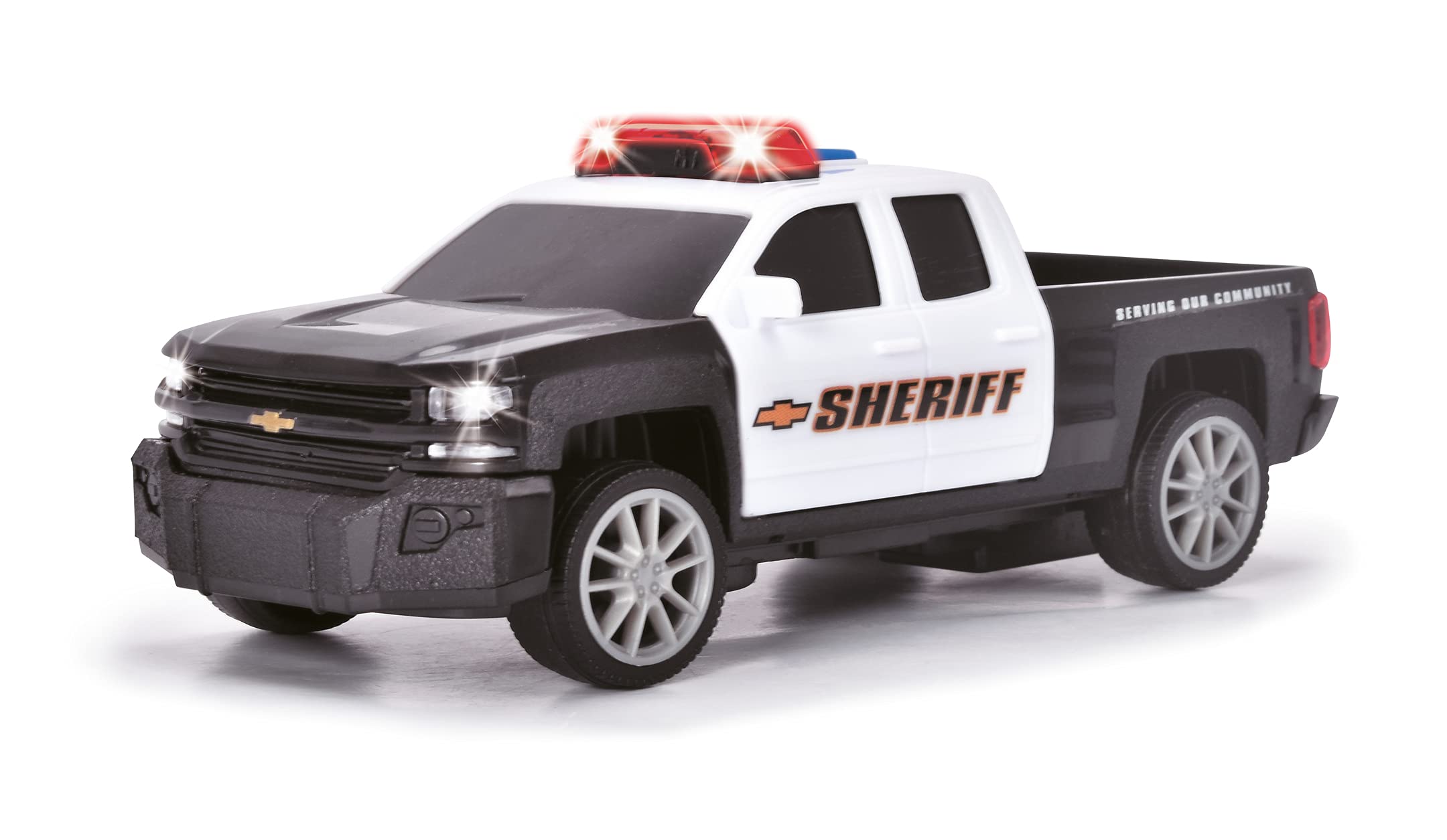 dickie-toys-sos-chevy-silverado-police-polizei-pickup-ab-3-jahre image 1