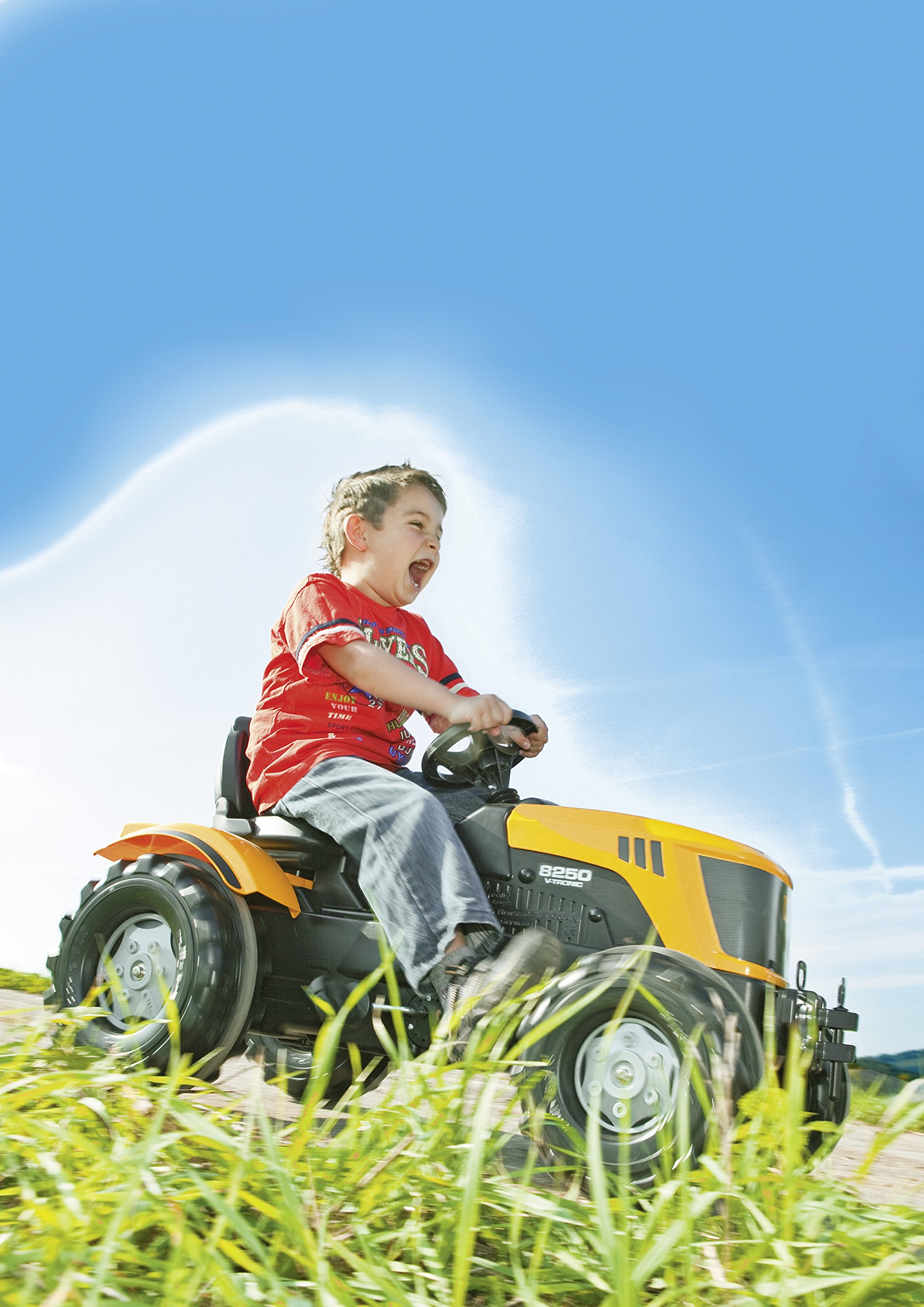rolly-toys-rollyfarmtrac-jcb-8250-tretfahrzeug-verstellbar image 2