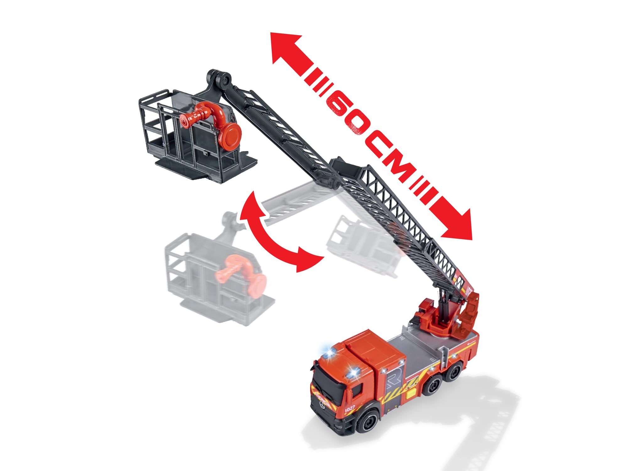 dickie-toys-sos-feuerwehr-drehleiter-feuerwehrauto-licht-sound image 4
