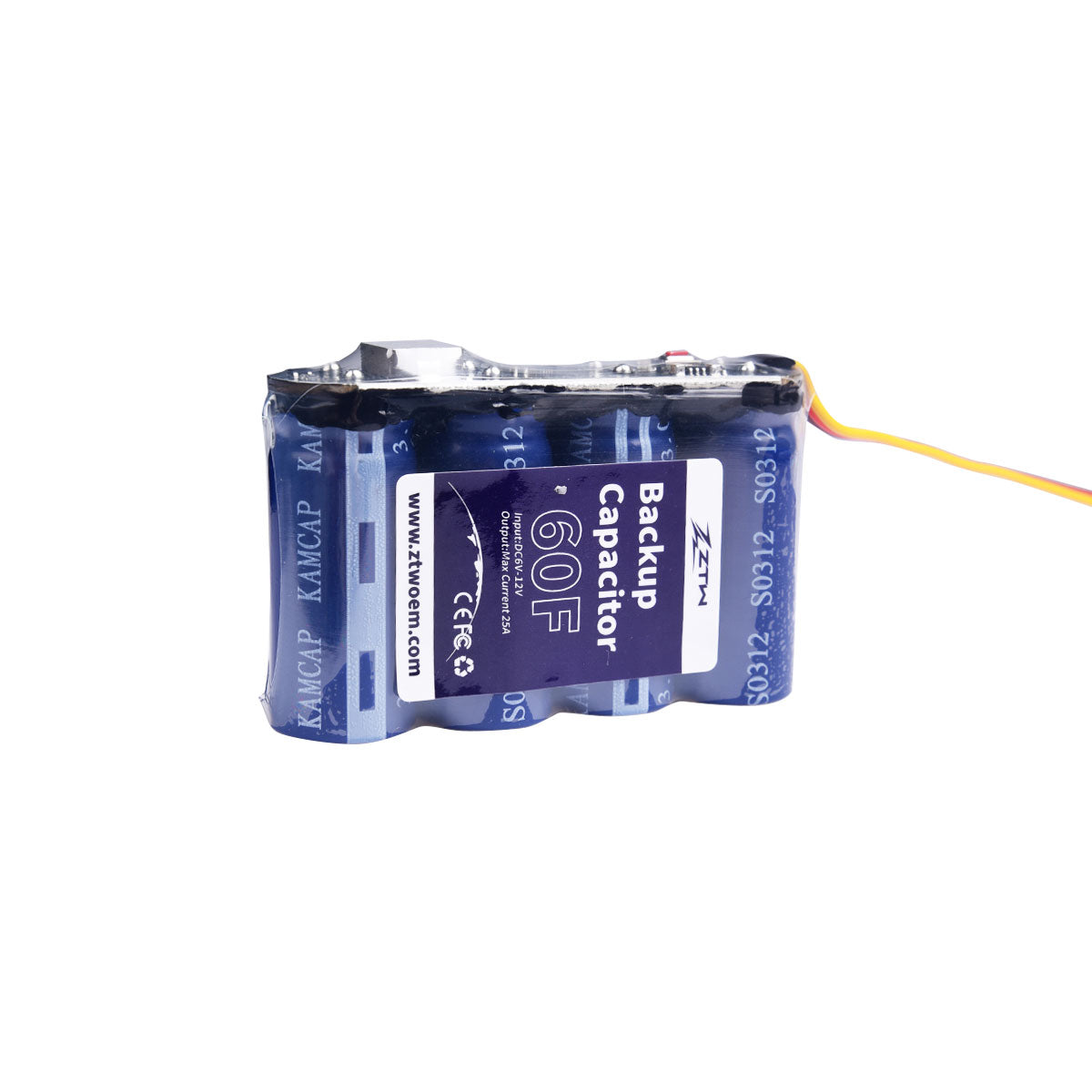 ztw-capacitor-backup-60f-pufferkondensator-6v-12v-25a image 2