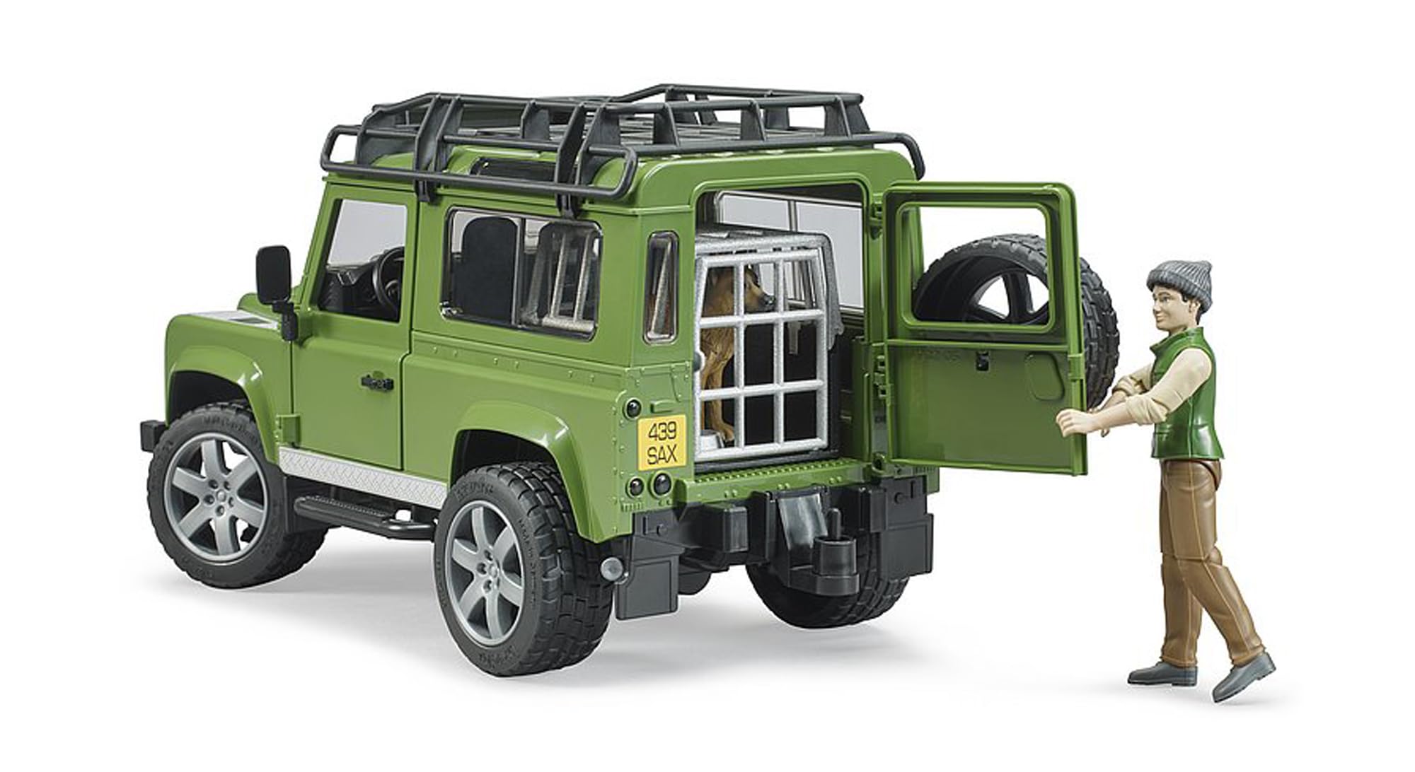 bruder-profi-02587-land-rover-defender-gel-ndewagen-1-16-mit-f-rster image 3