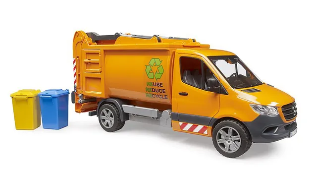 bruder-profi-series-mb-sprinter-02682-m-llfahrzeug-1-16 image 1