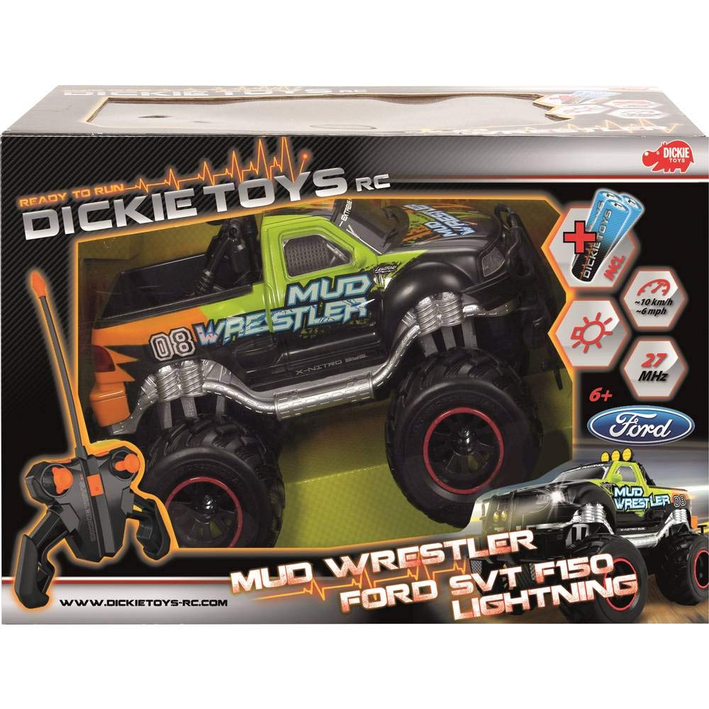 dickie-toys-go-crazy-rc-ford-f150-mud-wrestler-monster-truck image 3