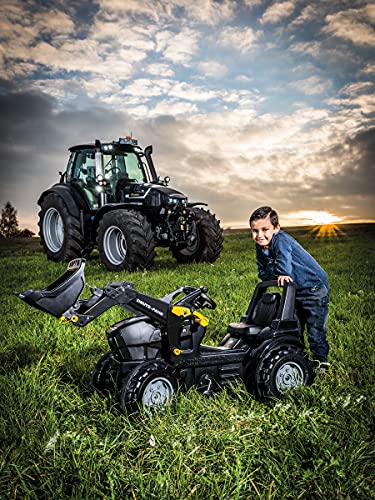 rolly-toys-rollyfarmtrac-deutz-7250-ttv-warrior-trettraktor-frontlader image 8