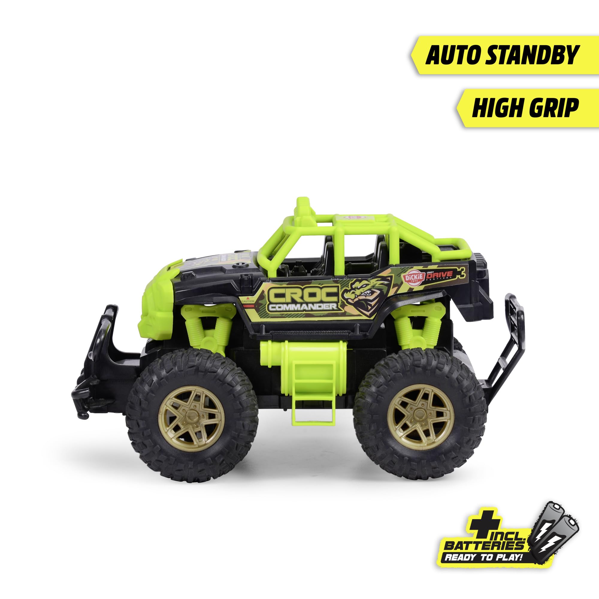dickie-toys-go-crazy-croc-commander-rc-auto-21cm-gr-n-12-km-h image 3