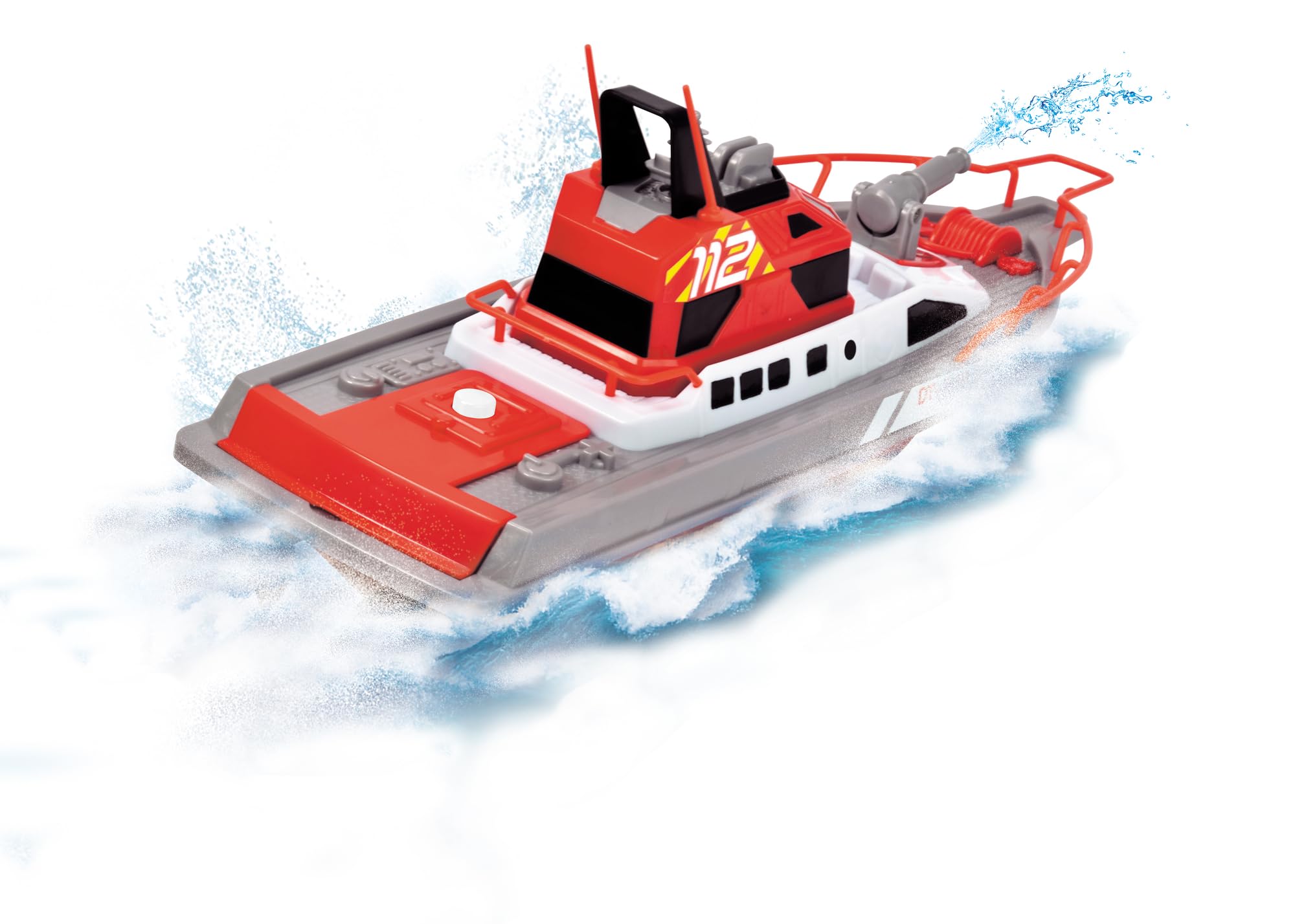 dickie-sos-feuerwehrboot-rc-spielzeugboot-wasserspritze-27mhz image 7