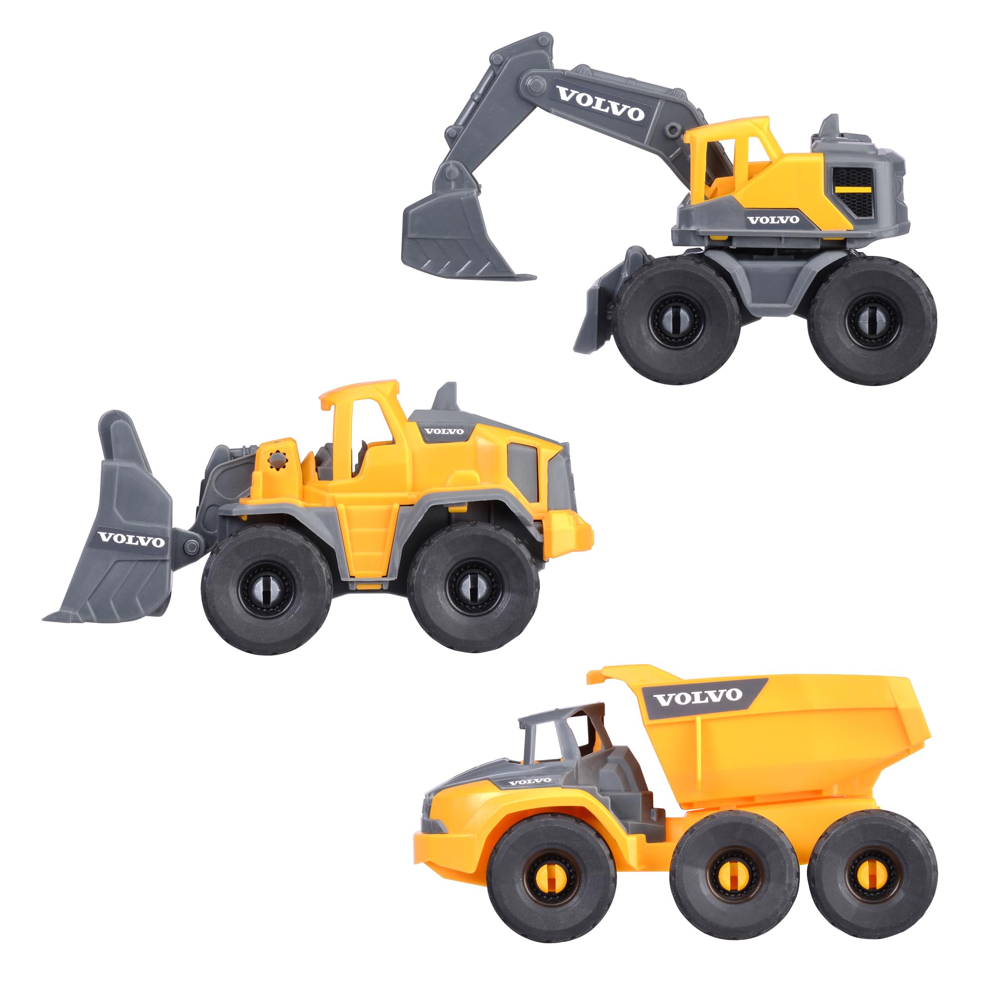 dickie-toys-go-real-volvo-baustellen-set-spielzeugautos-16-cm image 3