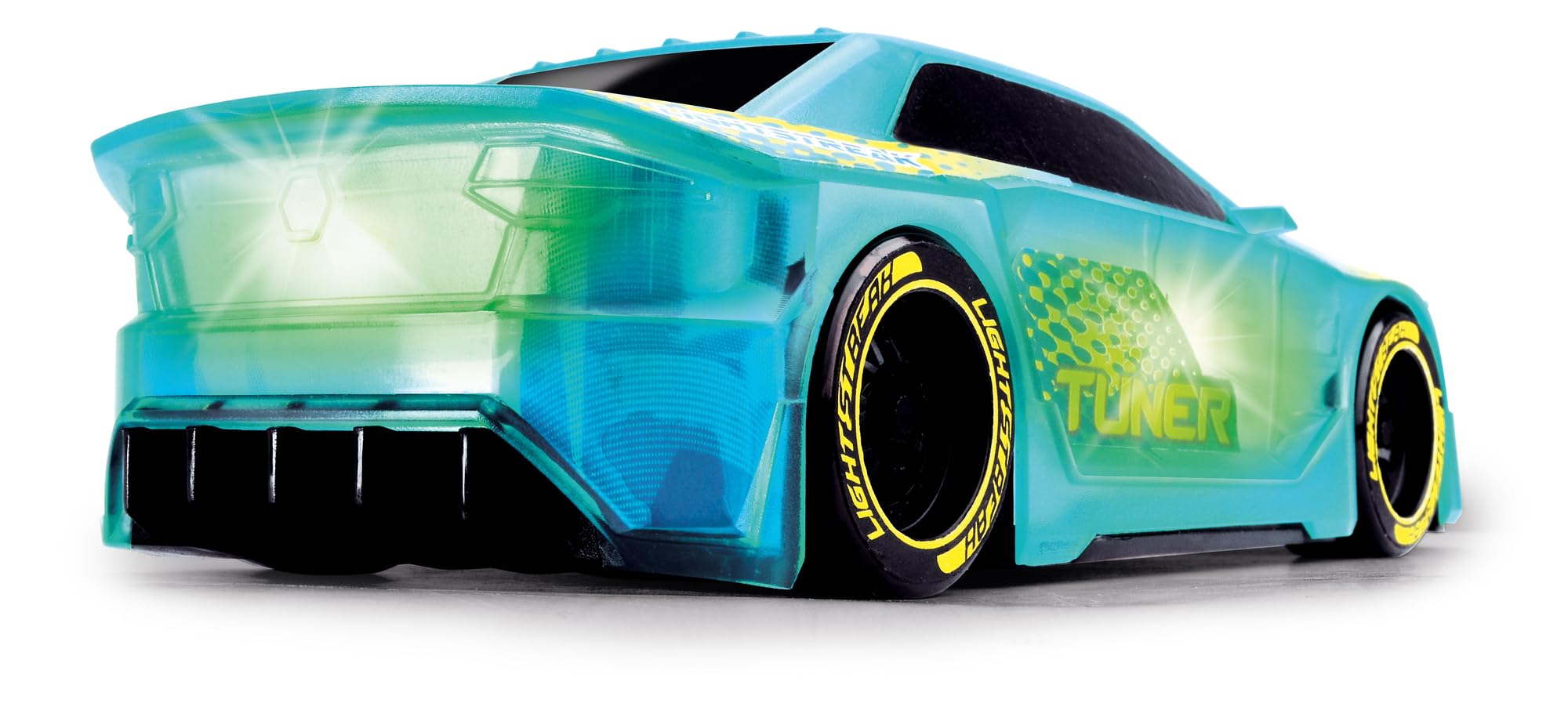 dickie-streets-n-beatz-lightstreak-tuner-rennauto-20-cm-t-rkis image 3