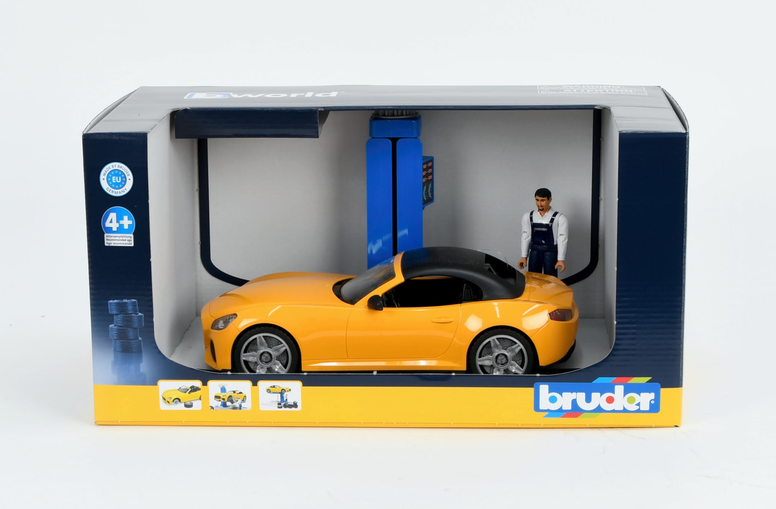 bruder-bworld-pkw-service-center-62112-mit-roadster image 5