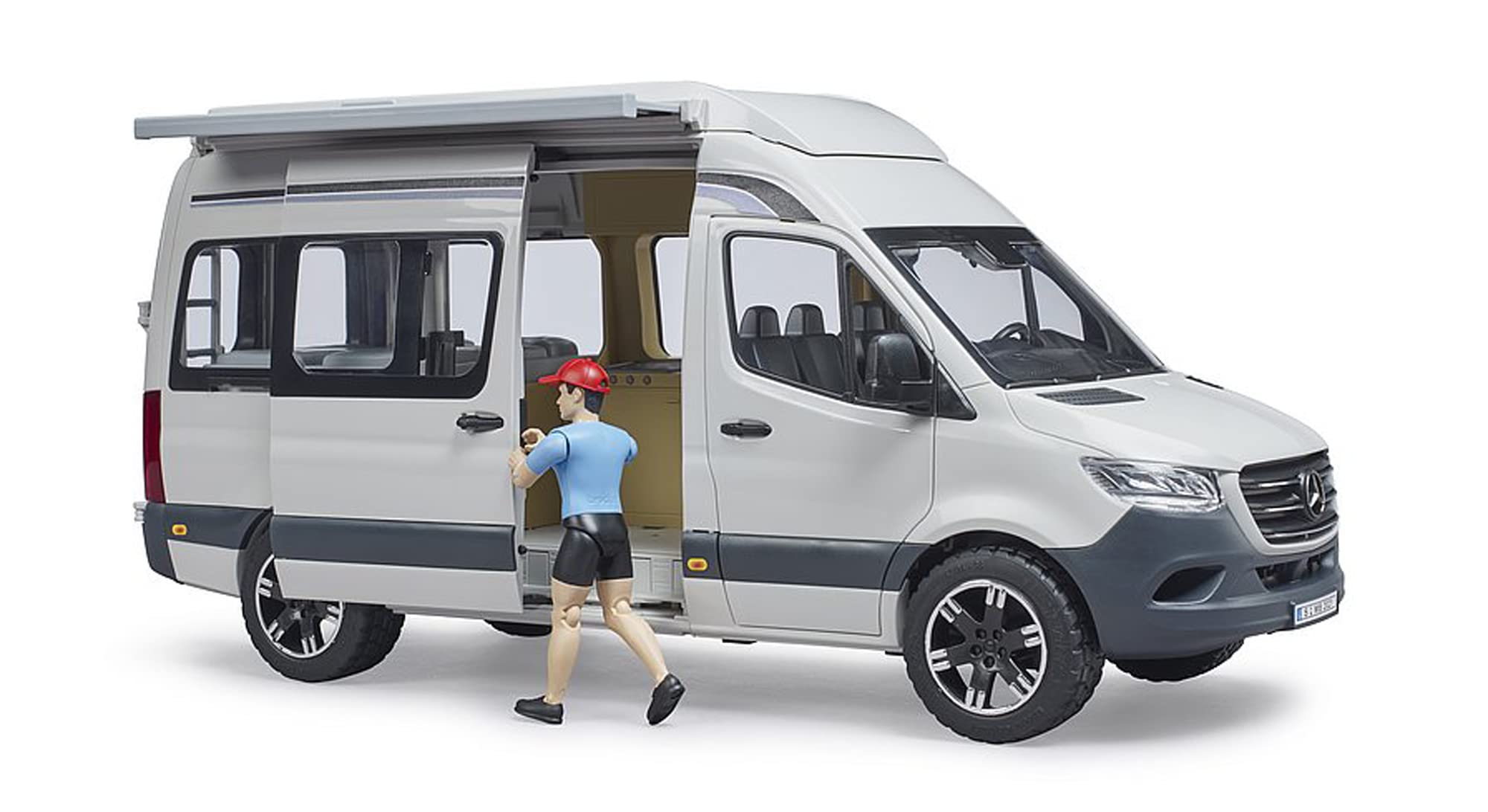 bruder-profi-02672-sprinter-camper-wohnmobil-blau-mit-fahrer image 3