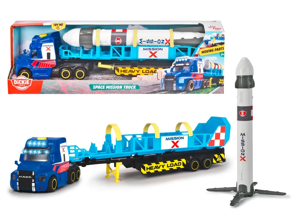 dickie-toys-go-real-space-mission-truck-lkw-41-cm-mit-licht-sound image 1