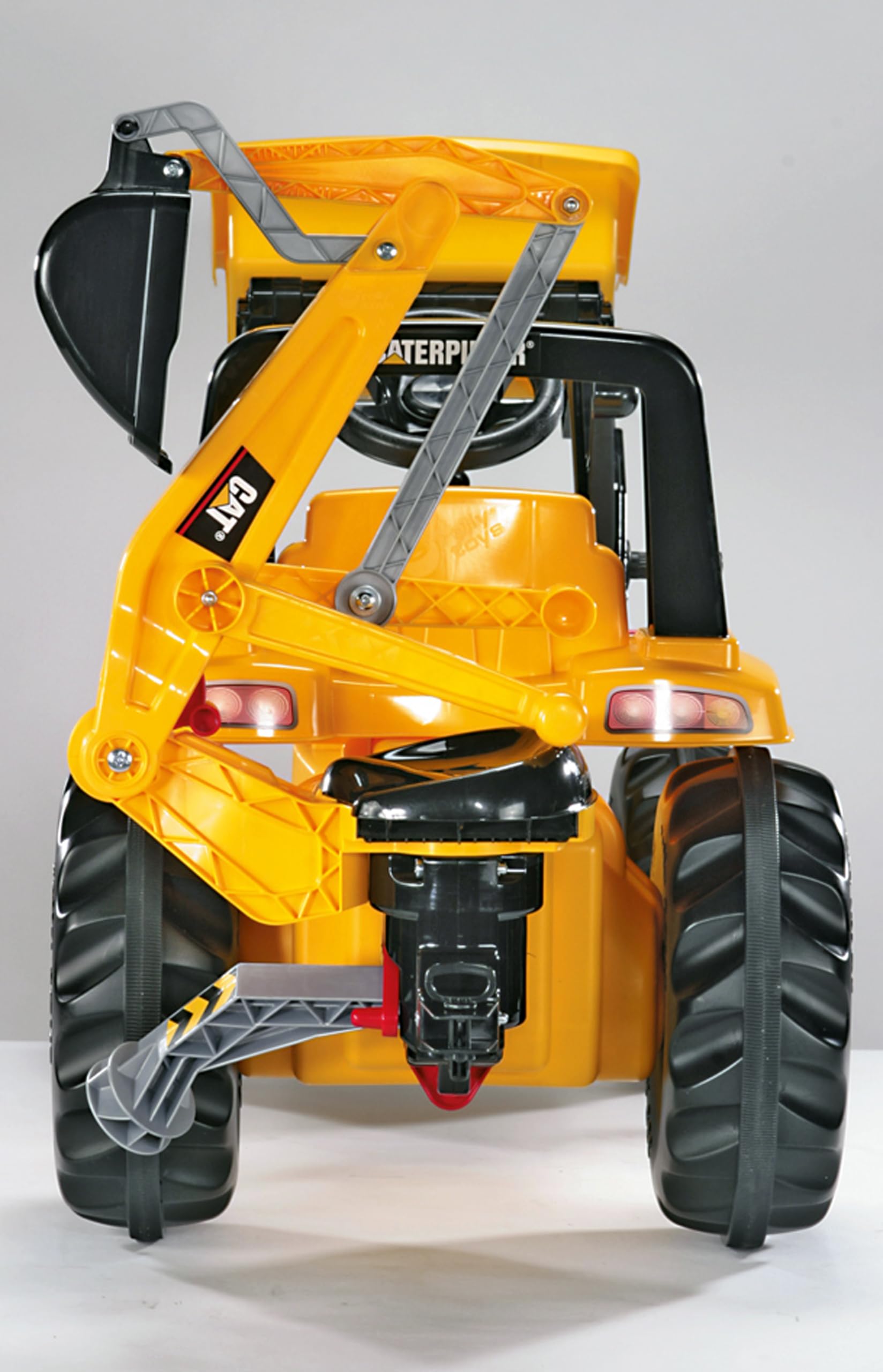 rolly-toys-rollyjunior-traktor-cat-trettraktor-mit-lader-bagger image 2