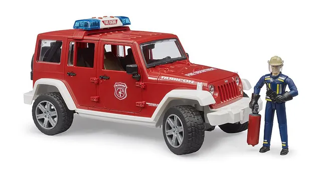 bruder-profi-series-02528-jeep-wrangler-feuerwehrfahrzeug image 1