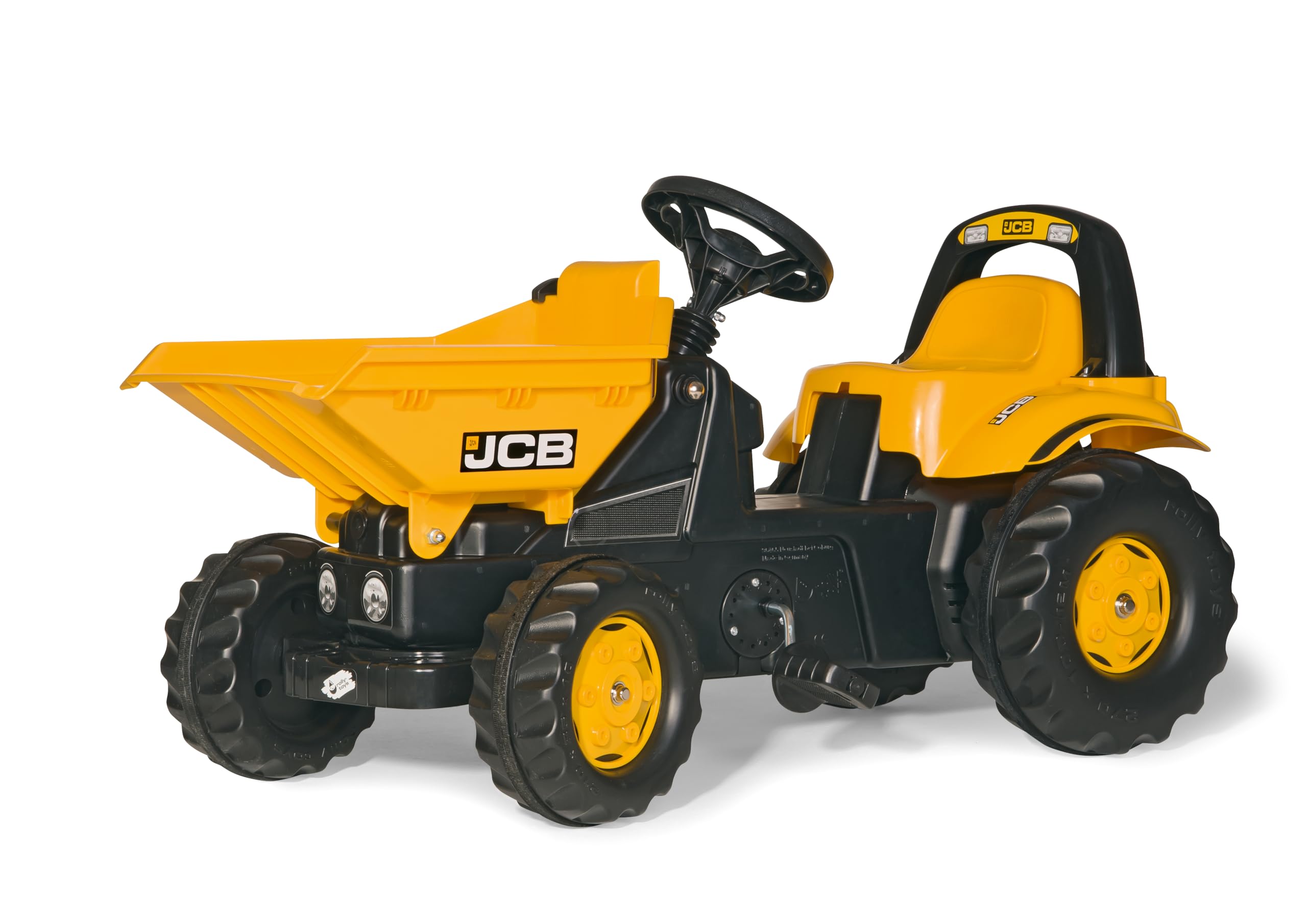 rolly-toys-rollykid-jcb-trettraktor-dumper-gelb-ab-2-5-jahre image 1