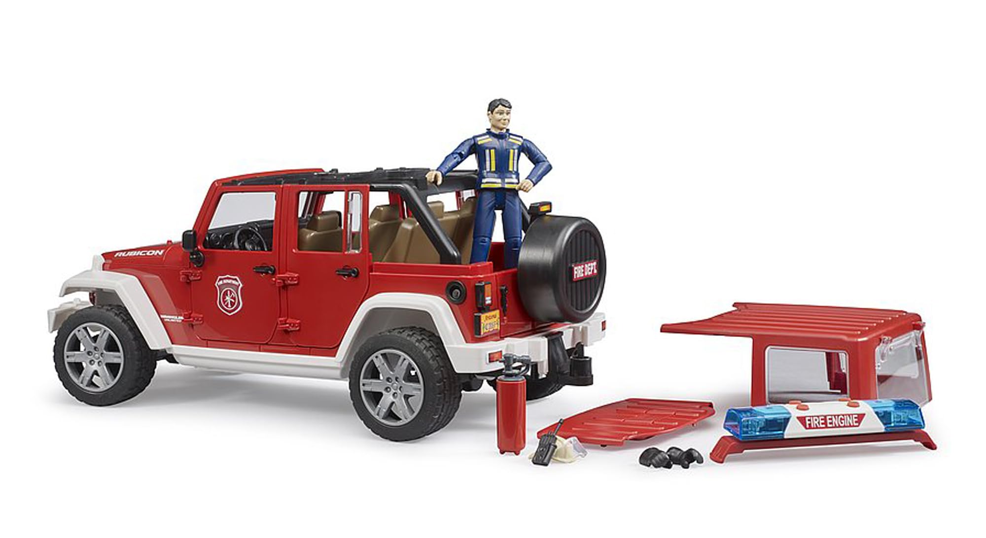 bruder-profi-series-02528-jeep-wrangler-feuerwehrfahrzeug image 6