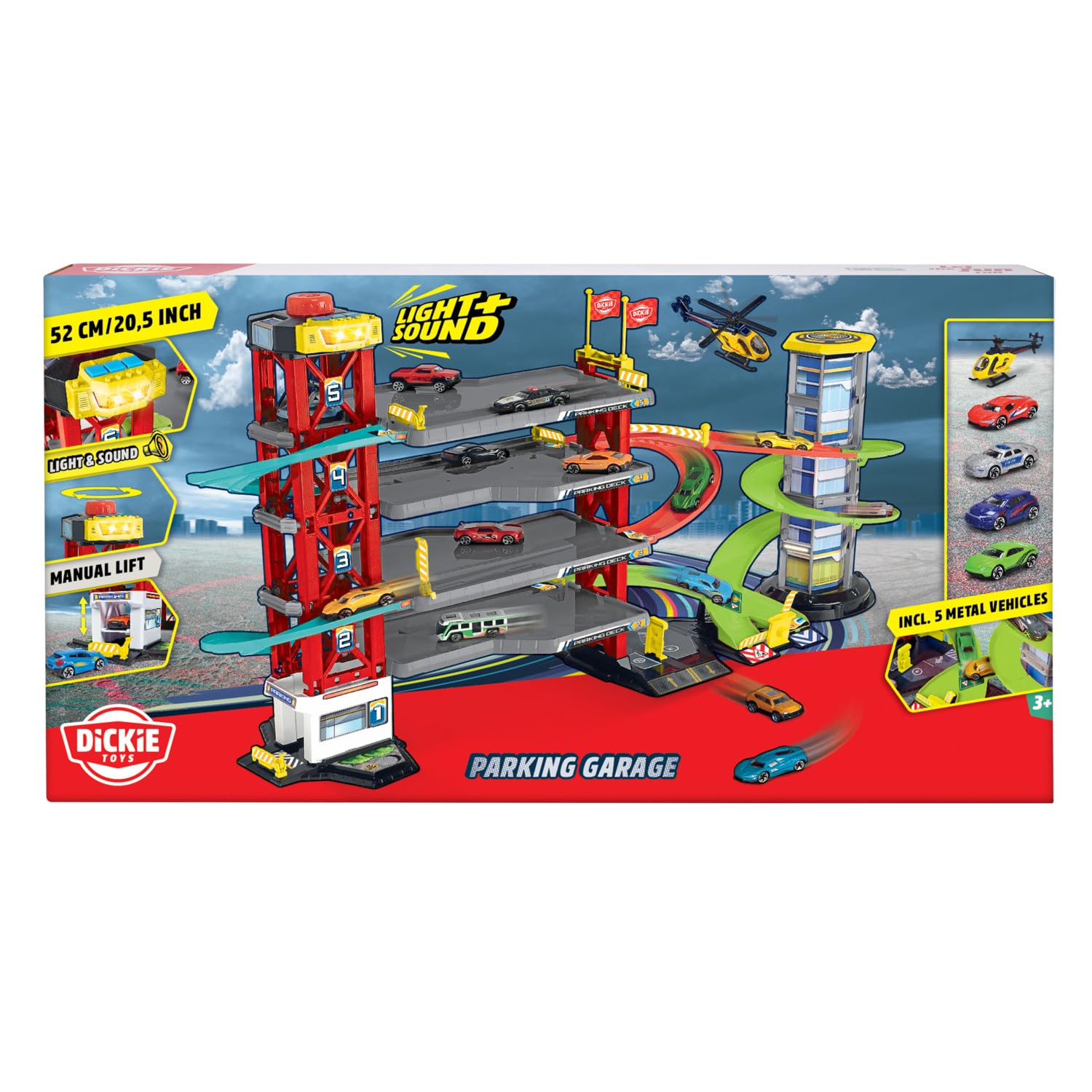 dickie-toys-go-action-parkgarage-mit-autos-licht-sound image 7