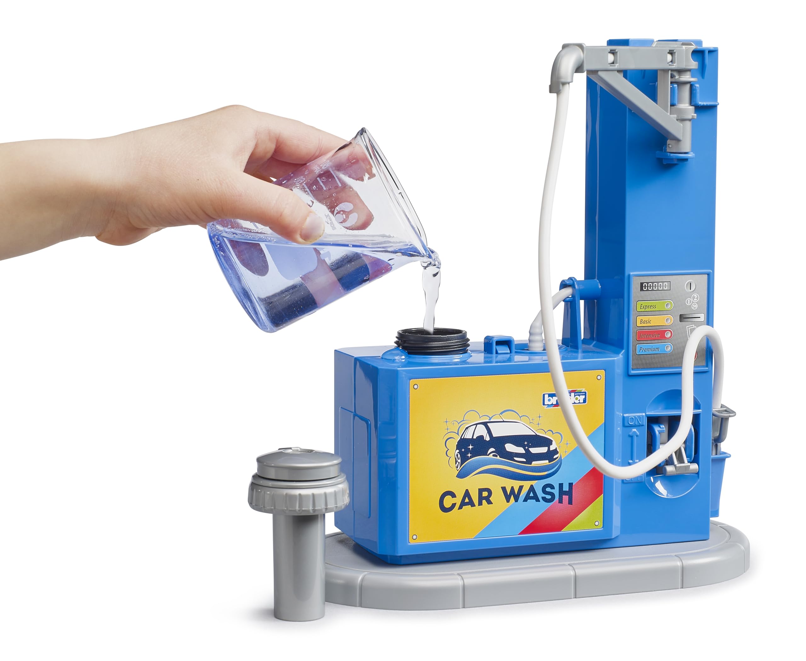 bruder-bworld-62113-tankstelle-spielzeug-mit-waschplatz-wasser image 4