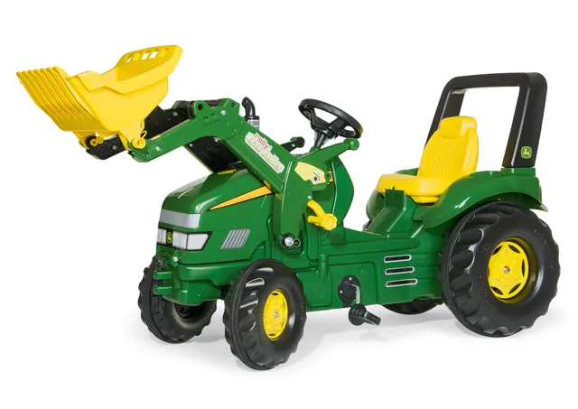 rolly-toys-rollyx-trac-john-deere-trettraktor-3-10-jahre-fl-sterreifen image 1