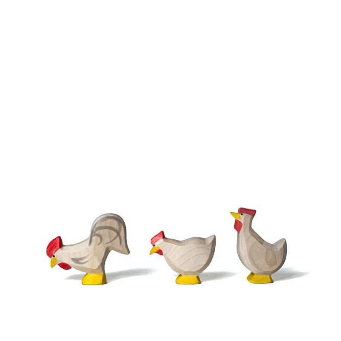 ostheimer-h-hner-auswahl-hoftiere-holz-hahn-huhn-wei image 2