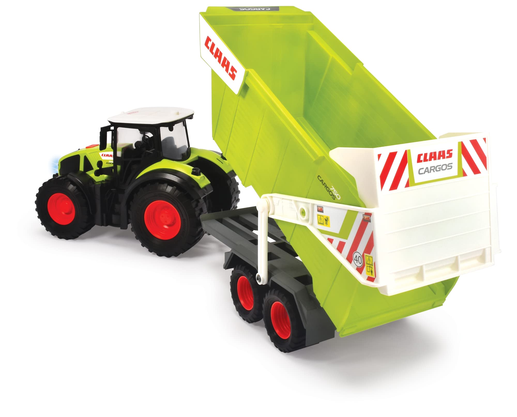 dickie-go-real-claas-traktor-anh-nger-64-cm-licht-sound image 7