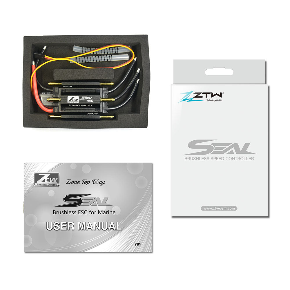 ztw-seal-90a-esc-regler-2-6s-boot-wasserdicht-wasserk-hlung image 5