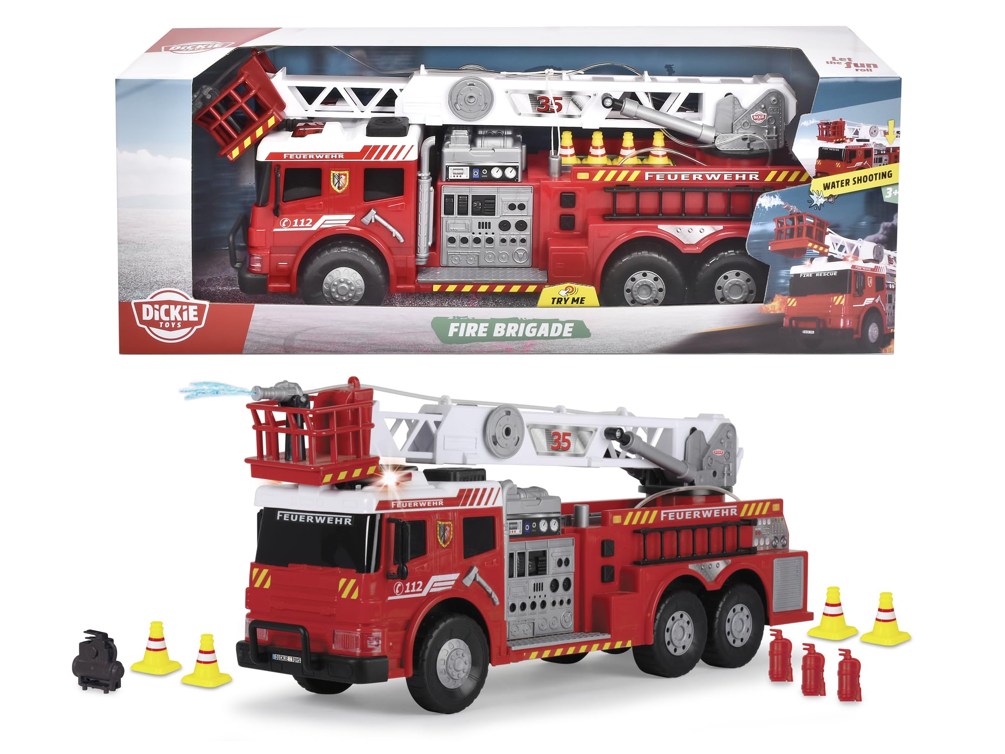 dickie-toys-sos-fire-brigade-feuerwehrauto-rot-203719015 image 6