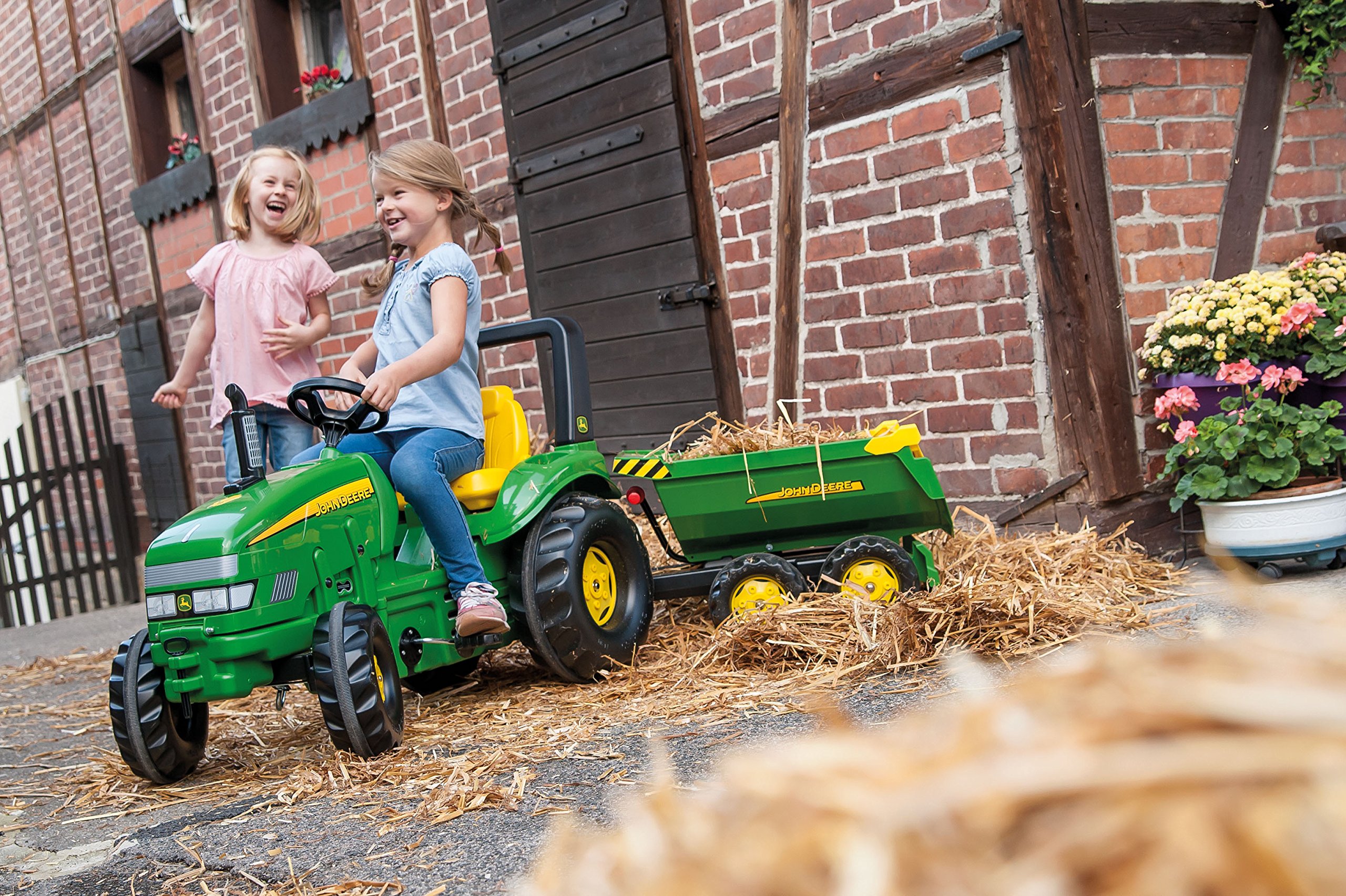 rolly-toys-rollyx-trac-john-deere-trettraktor-fl-sterreifen-3-10-jahre image 2