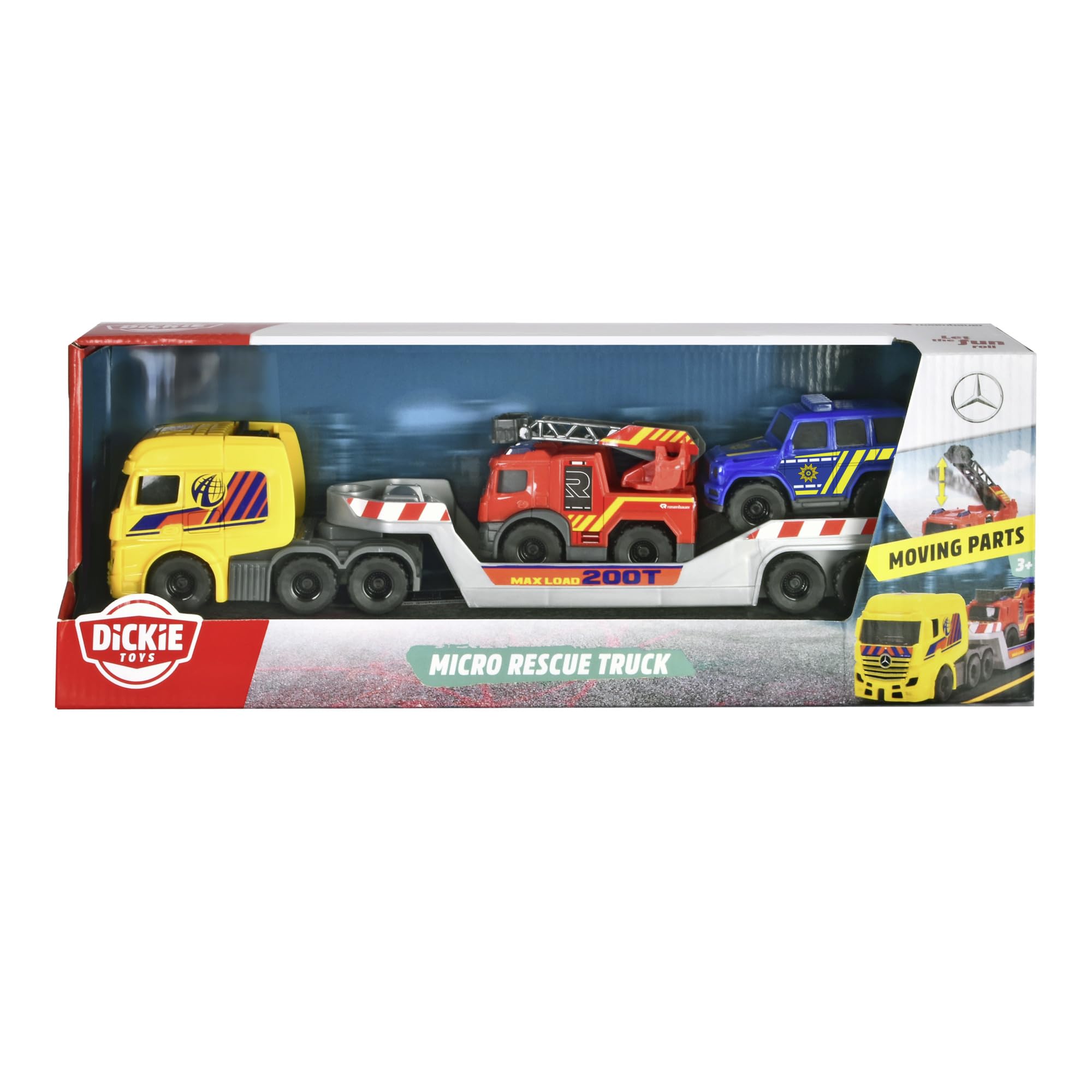 dickie-toys-sos-micro-rescue-truck-spielzeug-set-32-cm-mit-anh-nger image 7