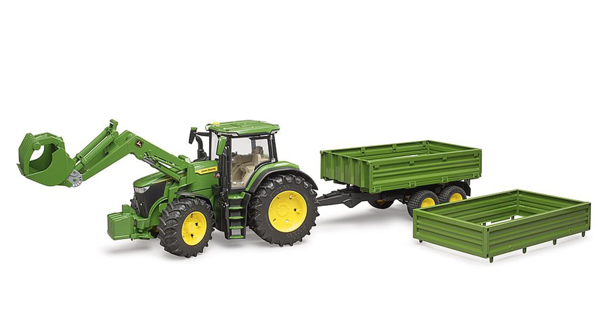 bruder-profi-john-deere-7r-350-traktor-mit-frontlader-und-anh-nger image 5